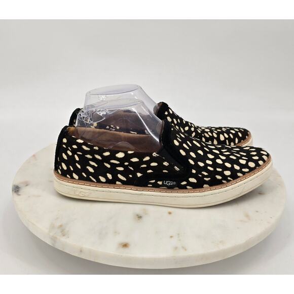 UGG Soleda Exotic Leather Sneakers - Picture 1 of 7